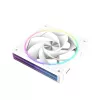Zalman ZM-DF120R baltas 120 mm reverse Daisy Chain ARGB PWM ventiliatorius