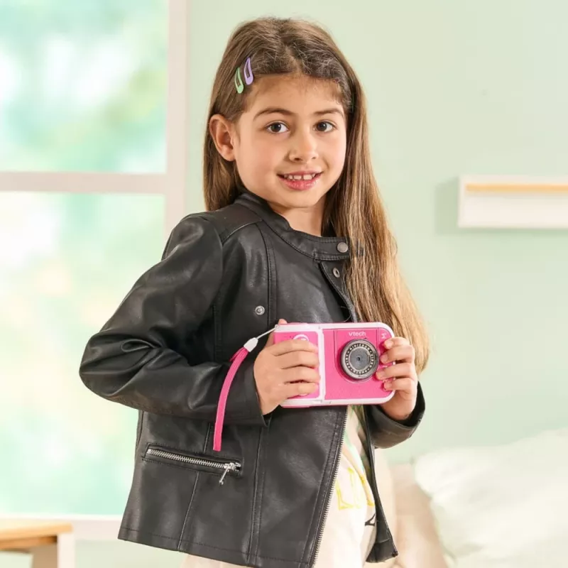 VTech Kidizoom Print Cam Pink - skaitmeninis fotoaparatas su termospausdintuvu