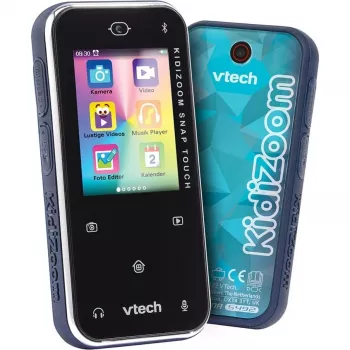 VTech KidiZoom Snap Touch vaikiškas išmanusis telefonas 80-549204 juodas