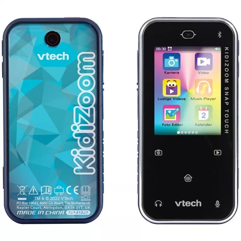 VTech KidiZoom Snap Touch vaikiškas išmanusis telefonas 80-549204 juodas