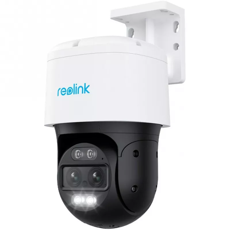 Reolink TrackMix Series P760 4K dviejų objektyvų PoE IP kamera su automatiniu priartinimo sekimu, spalviniu naktiniu matymu, lauko/vidaus