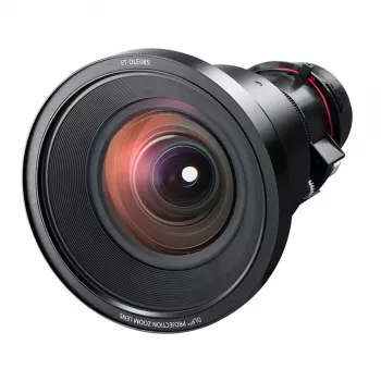 Panasonic ET-DLE085 priartinimo objektyvas 11,8-14,6 mm f/1,85-2,2, skirtas PT-RCQ10, RCQ80, RX110, RZ120, RZ660, RZ690, RZ770