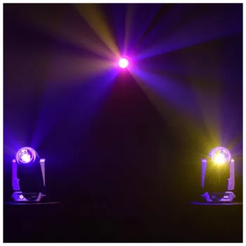 LIGHT4ME VENOM ZOOM 350 LED judantis galvos prožektorius su spindulio funkcija
