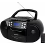 SENCOR SPT 3907B nešiojamas CD grotuvas su Bluetooth ir FM radiju, juodas