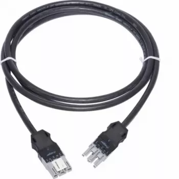 Hager WAGO Winsta Code B jungties kabelis 3x1,5mm² be halogenų 2,5m GKWAD93025