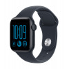 Apple Watch SE 3 GPS 40mm vidurnakčio spalvos aliuminio korpusas su tamsiai mėlyna sportine apyranke - S/M