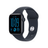 Apple Watch SE 3 GPS 40mm vidurnakčio spalvos aliuminio korpusas su tamsiai mėlyna sportine apyranke - S/M
