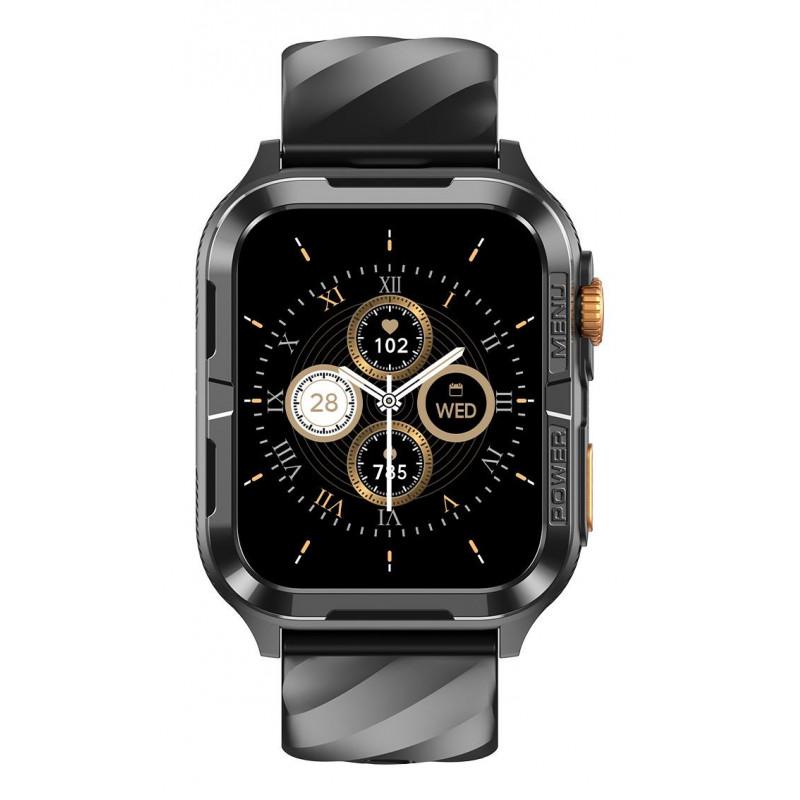 Išmanusis laikrodis Blackview W10 Pro, juodas (W10PROBLACK)
