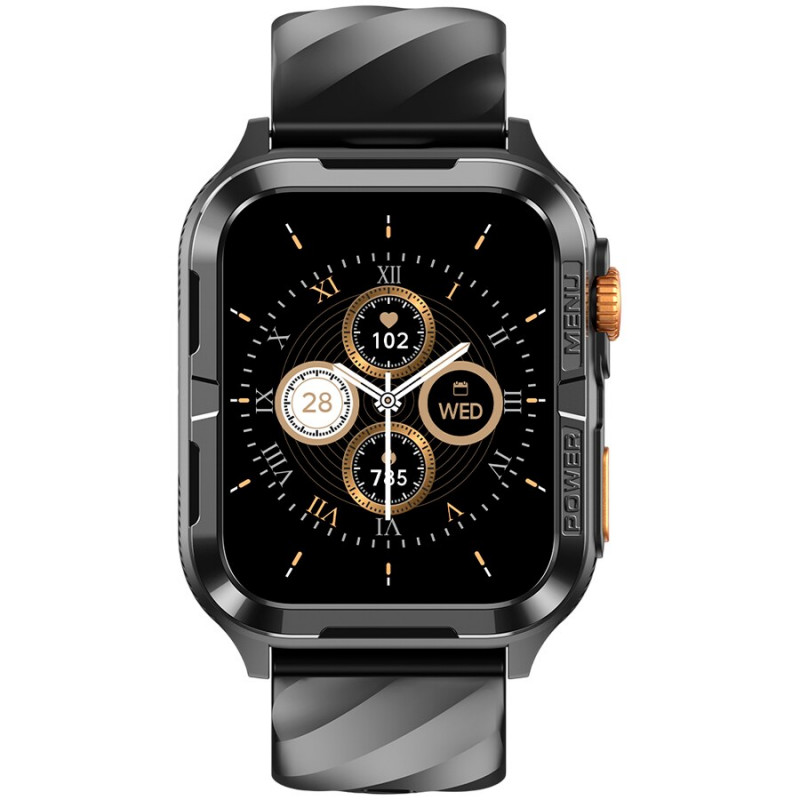 Išmanusis laikrodis Blackview W10 Pro, juodas (W10PROBLACK)