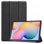 eSTUFF planšetinio kompiuterio dėklas, skirtas Samsung Galaxy Tab S8+/S7+/S7 FE, odinis priekis, kietas PC galas