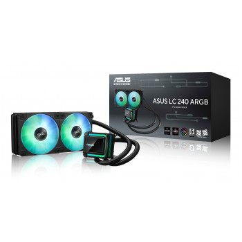 ASUS LC 240 ARGB skysčių aušinimo CPU aušintuvas
