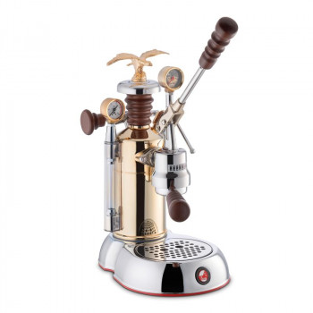 La Pavoni Esperto Competente LPLESC01EU svirtinė espreso kavos aparatas, Chromas/Auksas