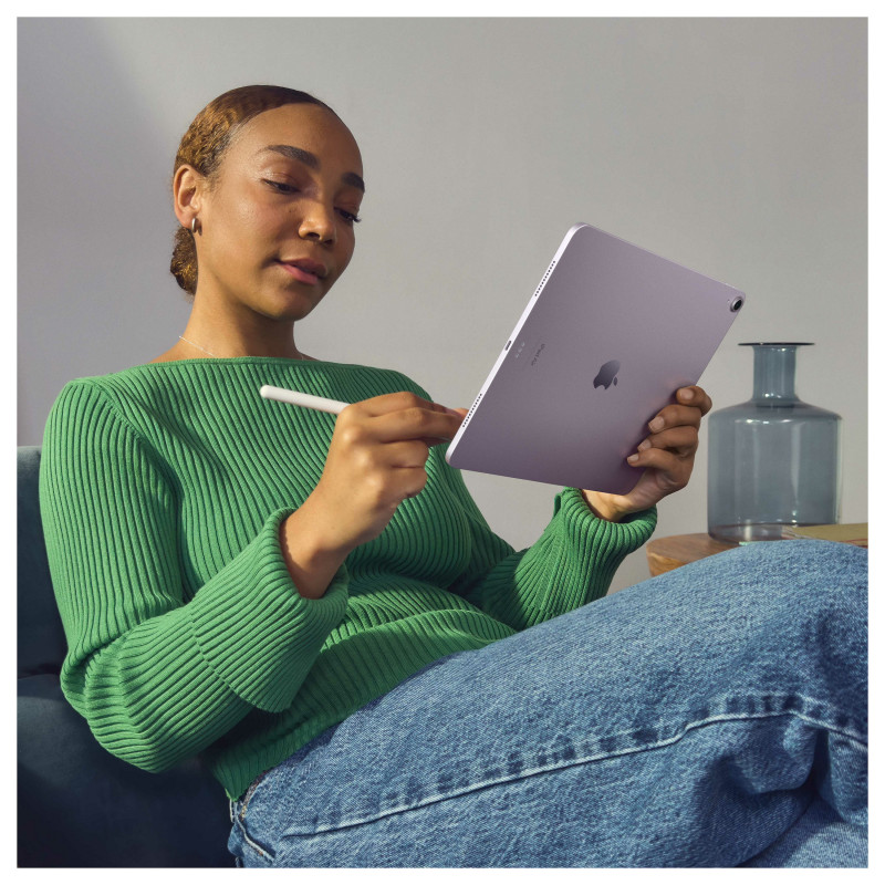 Apple iPad Air 13 inch (2024) M2 Wi-Fi + Cellular 128GB - Kosminis pilkas