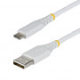 „StarTech“ pintas USB 2.0 kabelis USB-A į USB-C, 0,15 m, 15 W, baltas