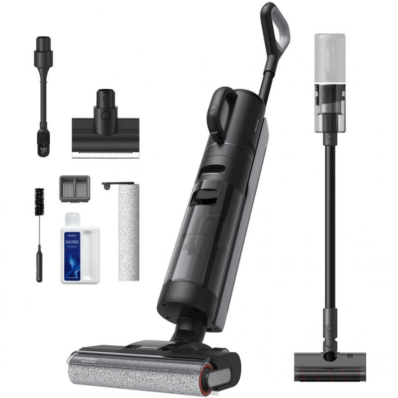 Dreame G12 Dual 5-in-1 šlapio ir sauso valymo lazdelinis siurblys, 28000 Pa, juodas