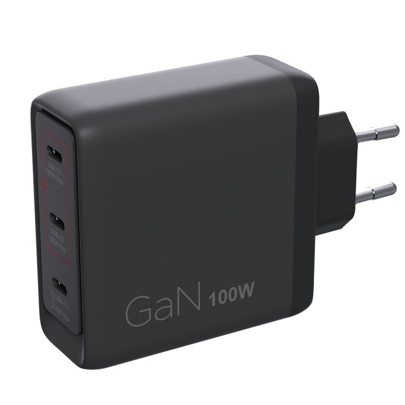 Lenovo daugiaportis USB-C 100W GaN įkroviklis