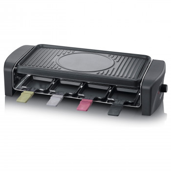 Severin Raclette Grill (RG 9646), juodas, 1400 W