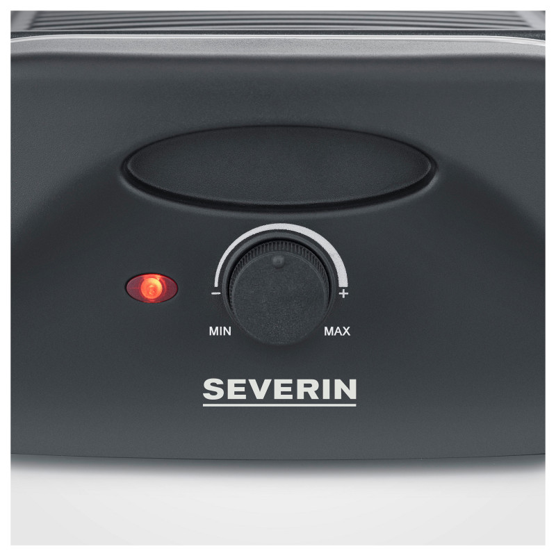 Severin Raclette Grill (RG 9646), juodas, 1400 W