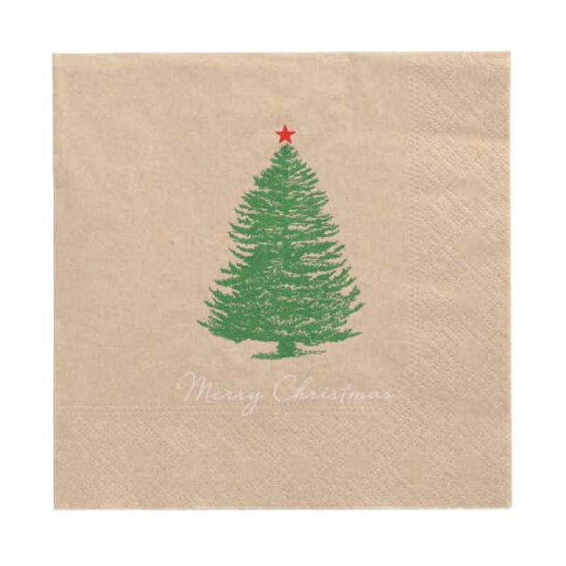 PAPSTAR Servetėlės Christmastree su Star, 20 vnt. (89775)