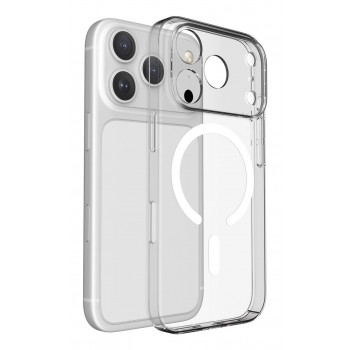 Cellularline Ultra Slim MAG dėklas iPhone 18 Pro, permatomas