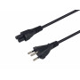 Equip maitinimo laidas Swiss T12 į IEC C5, 3 m, juodas, PVC