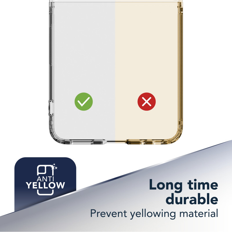 Cellularline Impact Clear dėklas Samsung Z Flip 8