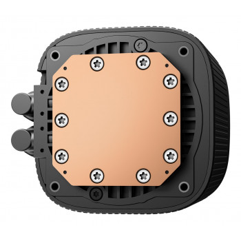 DeepCool LE360 V2 ZERO DARK AIO skysčio aušinimo CPU aušintuvas, juodas