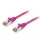 Equip Cat6a S/FTP tinklo kabelis RJ45, 3 m, purpurinis, LSZH