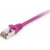Equip Cat6a S/FTP tinklo kabelis RJ45, 3 m, purpurinis, LSZH