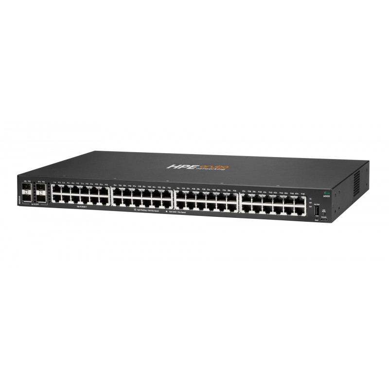 HPE R8N86B Aruba Networking CX 6000 tinklo komutatorius 48p 10M/100M/1G 4p SFP 1G
