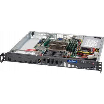 Ernitec SR-1C7 1U serveris, montuojamas į stelažą - Intel Core i7-12700, 16GB RAM, Windows 11 Pro