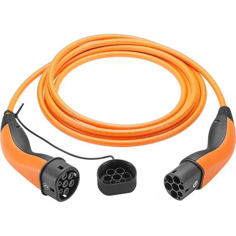 LAPP MOBILITY įkrovimo kabelis Type 2, iki 11 kW, 7 m, oranžinės spalvos (61790)