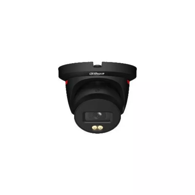 Dahua IPC-HDW2249TH-S-LED-0280B-PROX-BLK 2MP kupolinė IP kamera, 2,8 mm, juoda