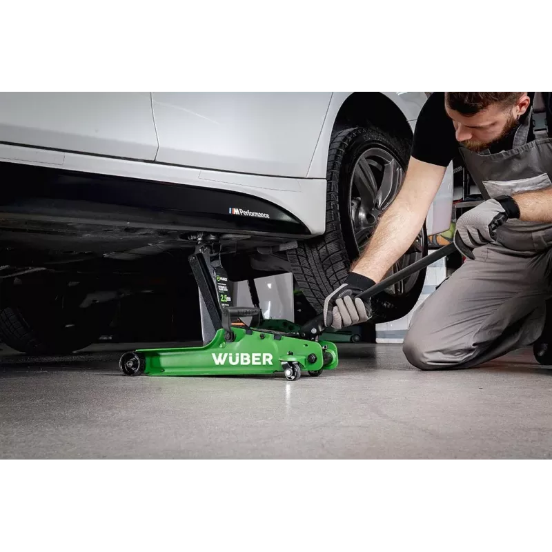 WUBER W22002 žemo profilio automobilinis domkratas 2,5 t, 80-375 mm