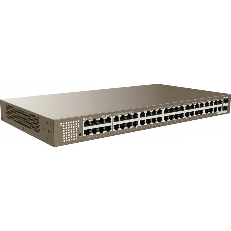 Tenda TEG1050F 48 portų gigabitinis komutatorius su 2 SFP prievadais