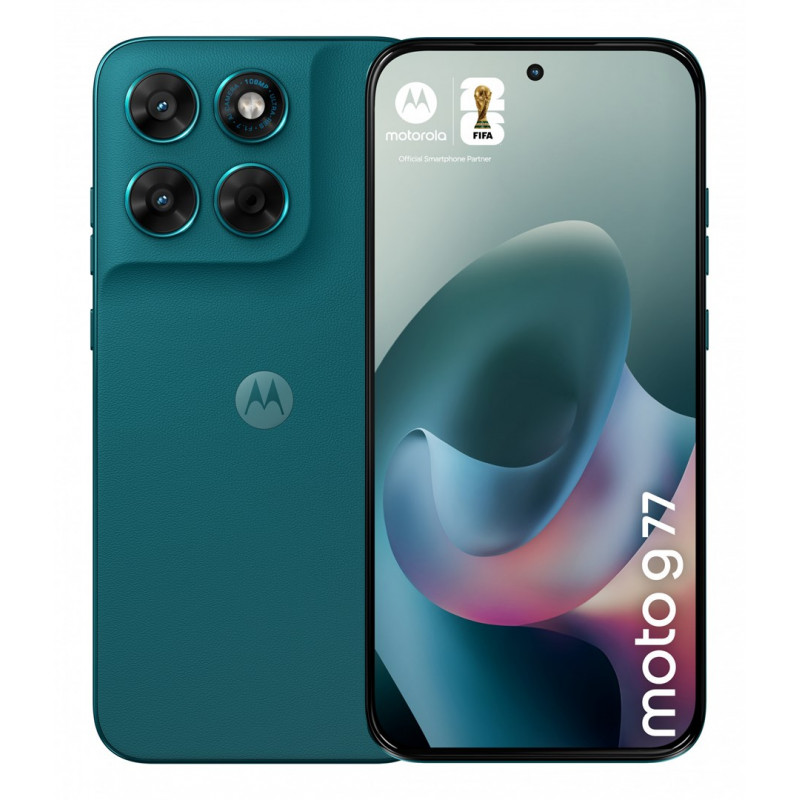 Motorola moto g77 išmanusis telefonas, 17.3 cm (6.8), Hybrid Dual SIM, Android 16.0, 5G, USB Type-C, 8 GB, 256 GB, 5200 mAh, žalias