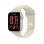 Apple Watch SE 3 GPS 44 mm Starlight aliuminio korpusas su smėlio spalvos sportine apyranke, M/L