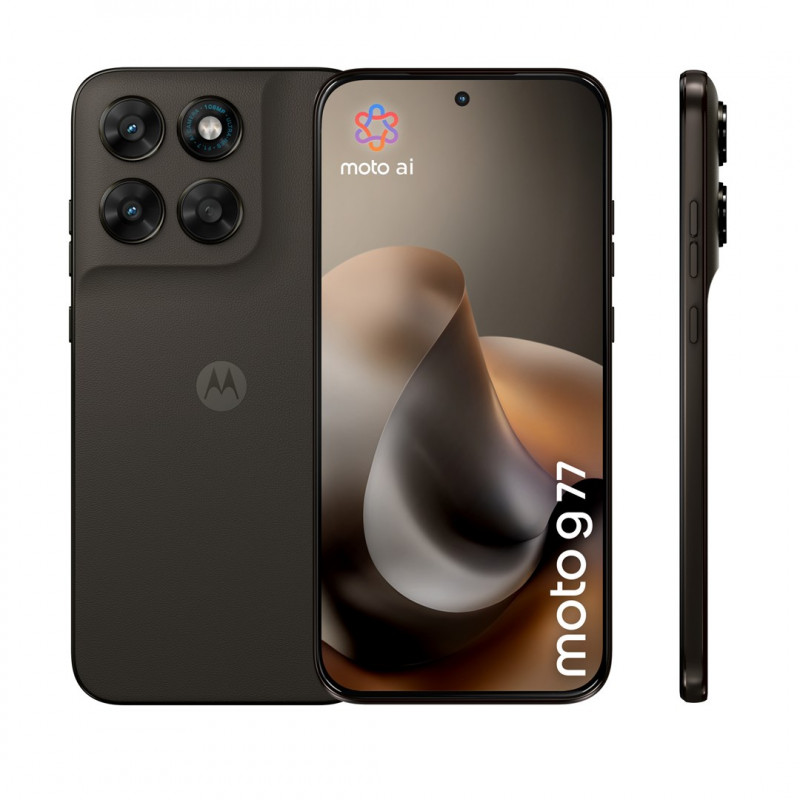 Motorola moto g77 17,3 cm (6,8) Hybrid Dual SIM Android 16.0 5G USB Type-C 8 GB 128 GB 5200 mAh juodas išmanusis telefonas