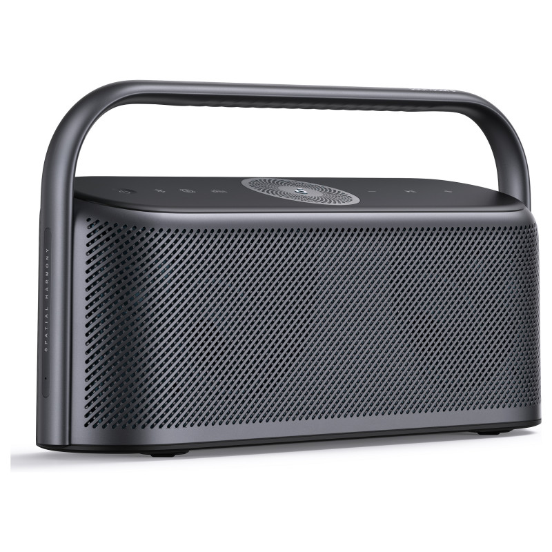 Anker Soundcore Motion X600 Hi-Res Bluetooth garsiakalbis, erdvinis garsas, 50W, iki 12 valandų grojimo, IPX7, LDAC