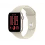 Apple Watch SE 3 GPS 40 mm Starlight aliuminio korpusas su smėlio spalvos sportine apyranke, M/L