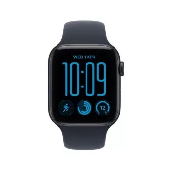 Apple Watch SE 3 GPS 40 mm Midnight aliuminio korpusas su mėlyna sportine apyranke, M/L