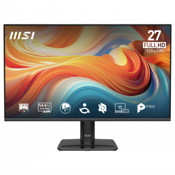 MSI 9S6-3PE9CM-001 27 inch (68,6 cm) Full HD IPS 144 Hz HDR monitorius, DisplayPort, HDMI, VESA, garsiakalbiai