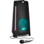 MEDION P61552 „Bluetooth“ vakarėlių garsiakalbis su mikrofonu ir FM radiju, 2 x 22 W RMS, juodas