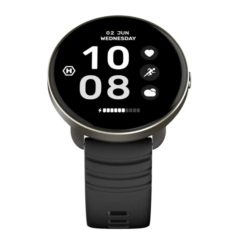 Išmanusis laikrodis Hammer Ventus, GPS, 1,32 inch AMOLED, juodas