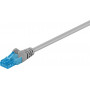Goobay by Wentronic Cat6a U/UTP tinklo kabelis, 0,25 m, pilkas