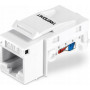 TRENDnet TC-K25C6 Cat6 įrankio nereikalaujantis RJ45 Keystone lizdas, 90°, 25 vnt. pakuotė