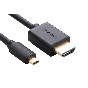 Ugreen Micro HDMI į HDMI kabelis, 2 m, 4K, juodas