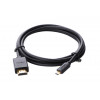 Ugreen Micro HDMI į HDMI kabelis, 2 m, 4K, juodas