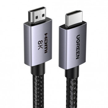 Ugreen Ultra High Speed HDMI kabelis, 1 m, 8K, pilkas