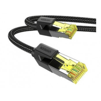 Ugreen NW150 pintas Cat7 F/FTP tinklo kabelis RJ45, 2 m, juodas